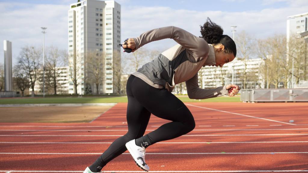 Ditaji Kambundji hat im Winter gut trainiert