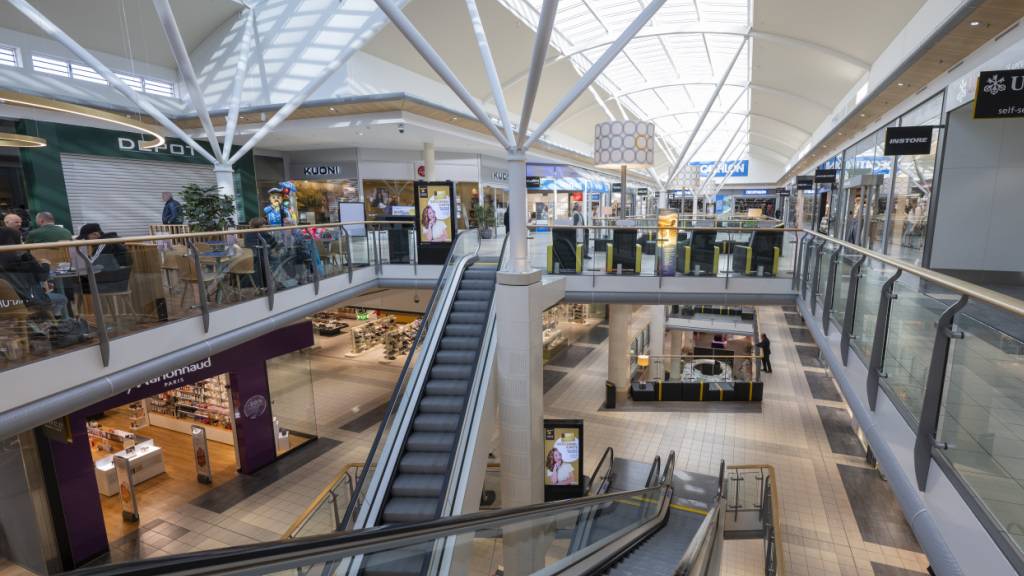 Architektur kann die Orientierung im Shoppingzentrum erleichtern