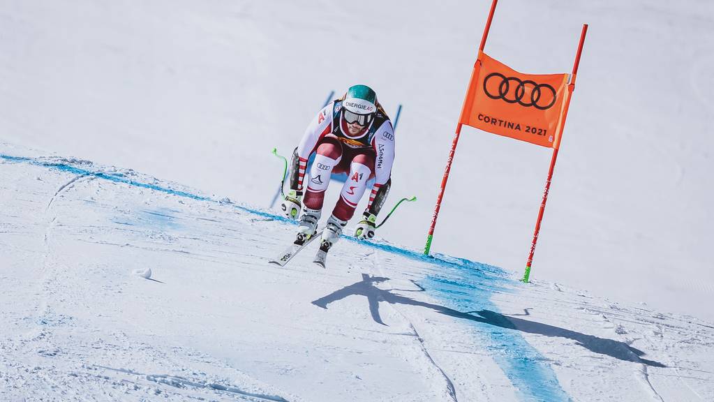 Der Österreicher Vincent Kriechmayr gewinnt den Super-G an der Ski-WM in Cortina d'Ampezzo. 