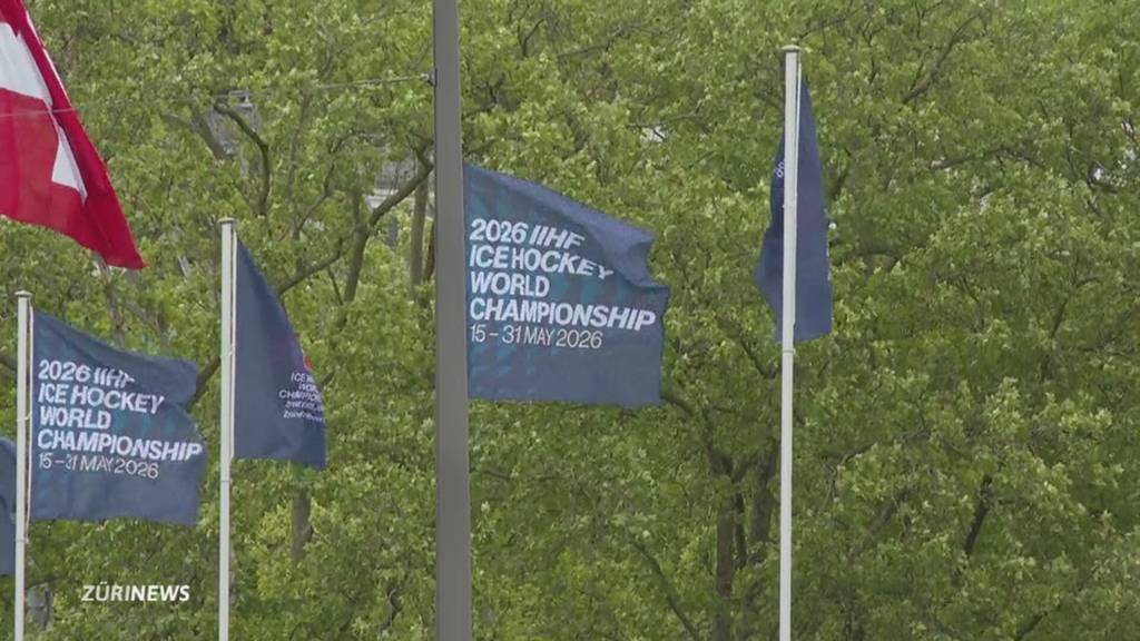 Kurz vor WM-Start: Zürich noch nicht im Hockey-Fieber