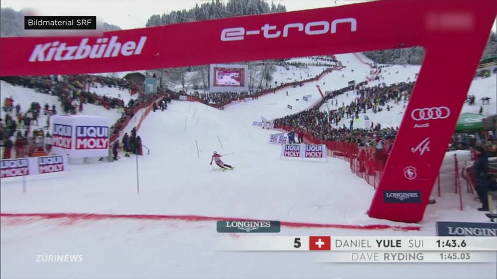 Grossartiger Sieg in Kitzbühel: Daniel Yule gewinnt im Slalom