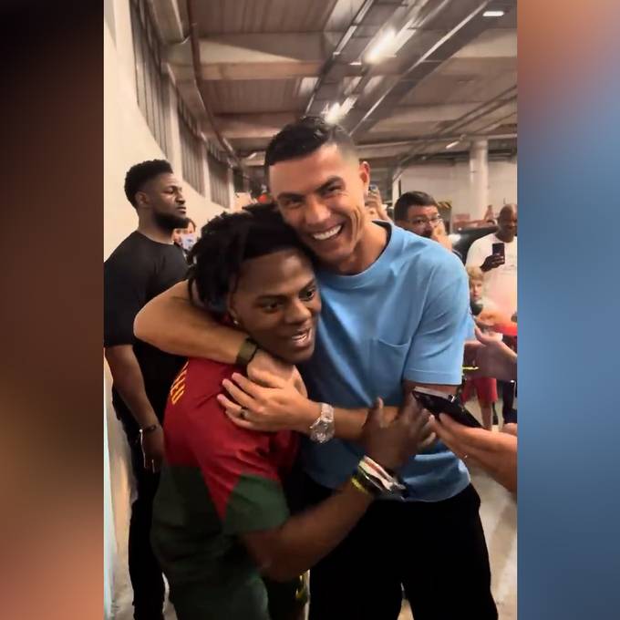 Youtube-Star trifft Cristiano Ronaldo und dreht durch