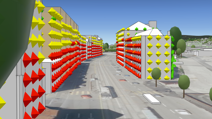 Neue 4D-Karte macht Zürichs Strassenlärm sichtbar