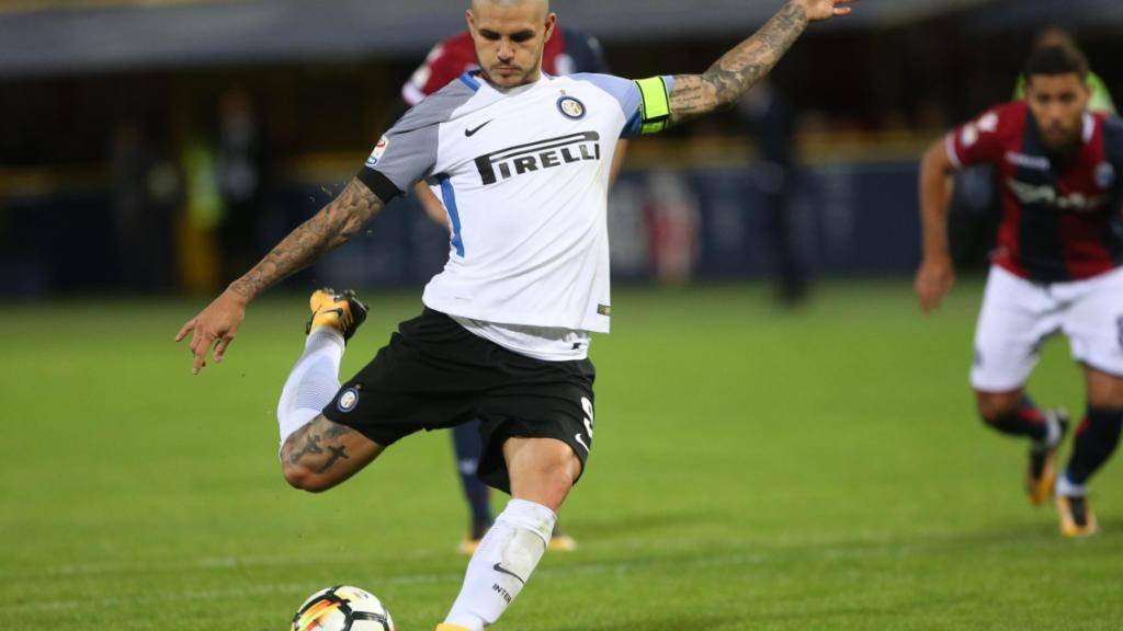 Dank Foulpenalty: Mauro Icardi rettet Inter Mailand in Bologna ein Remis