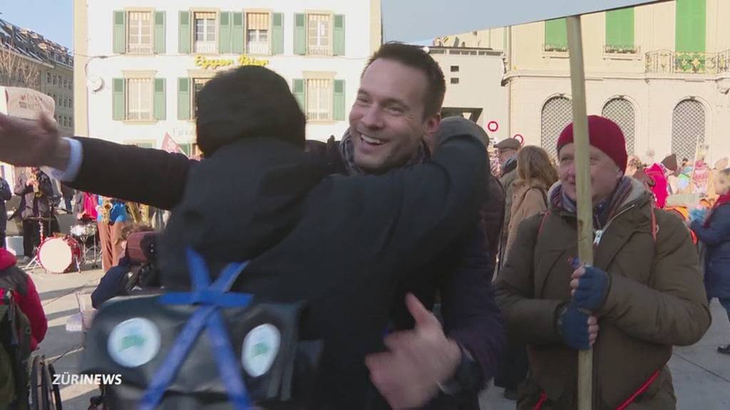 Pflegedemonstration auf dem Bundesplatz