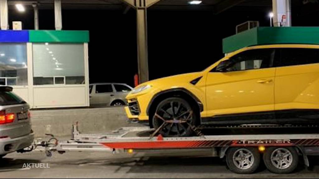 Halb Europa hilft – gestohlener Lamborghini steht in Slowenien 