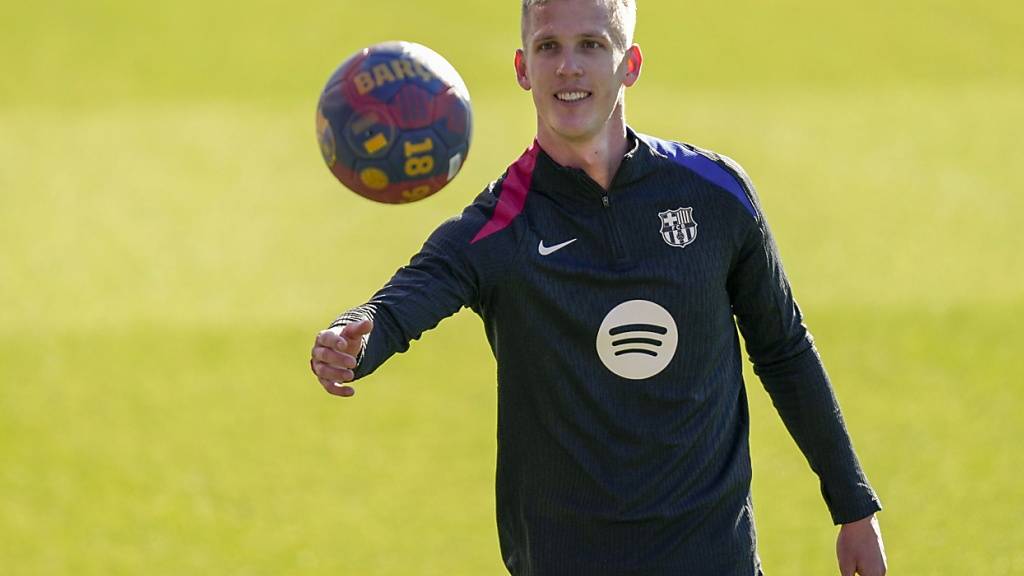 Zukunft ungewiss: Dani Olmo ist bis auf weiteres nicht mehr für den FC Barcelona spielberechtigt