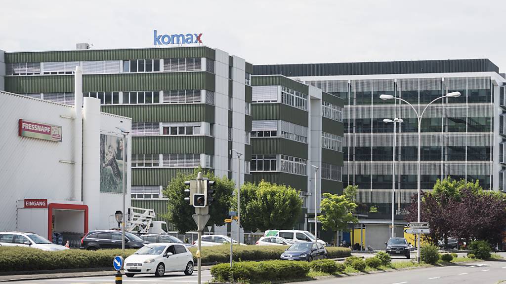 Der Hauptsitz von Komax in Dierikon LU. (Archivaufnahme)