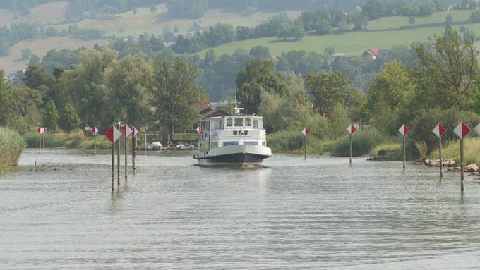 Bodensee-Schifffahrt kämpft mit tiefen Pegelständen