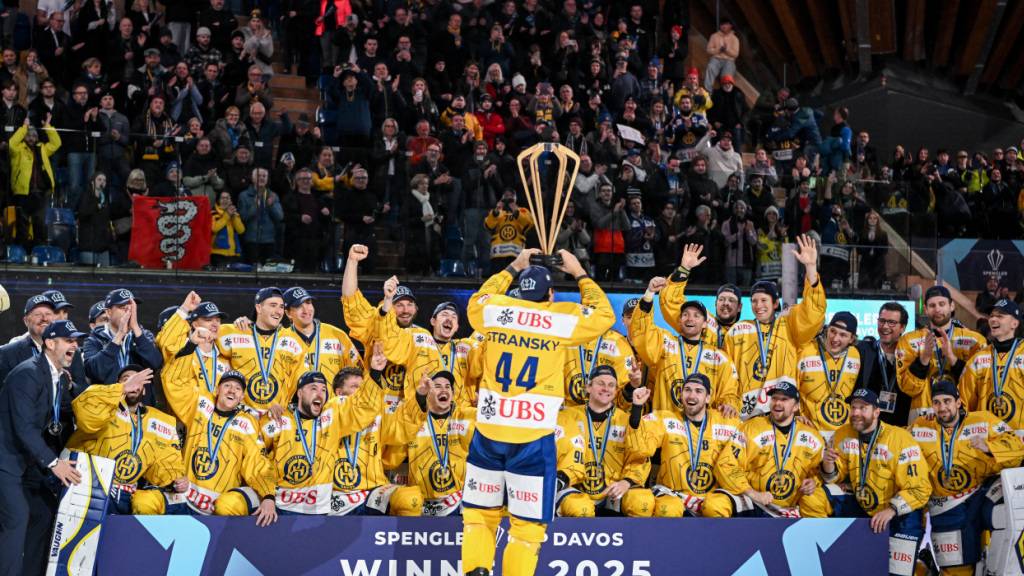 Bravo HCD! Spengler-Cup-Sieger trotz fünf Partien in weniger als fünf Tagen (weil Davos als letztes Team ins Turnier eingegriffen hat)