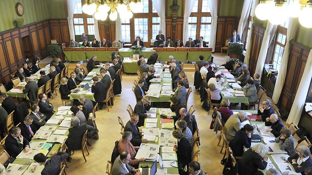 Der Thurgauer Grosse Rat tagte im Ratssaal Weinfelden (Archivbild)