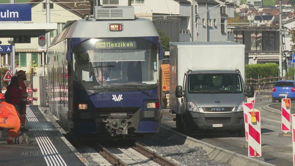 Technische Probleme: Neuer Bahnhof Oberkulm bringt Fahrplan durcheinander