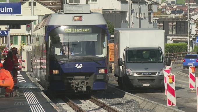 Bahnstrecke Aarau-Menziken noch bis Sonntag von Verspätungen betroffen