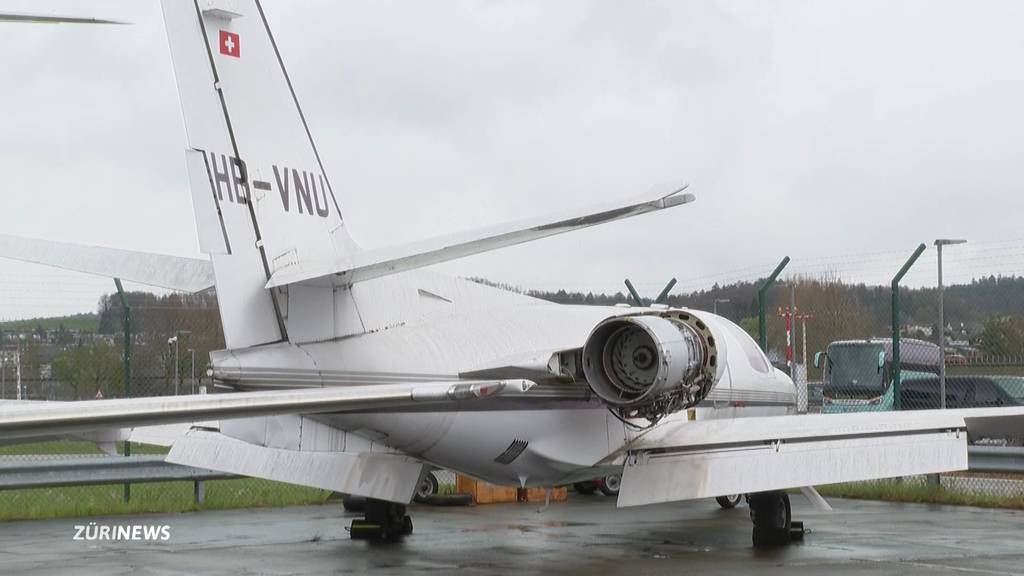 Seit 13 Jahren am Zürcher Flughafen: Verrostete Cessna Citation wird versteigert