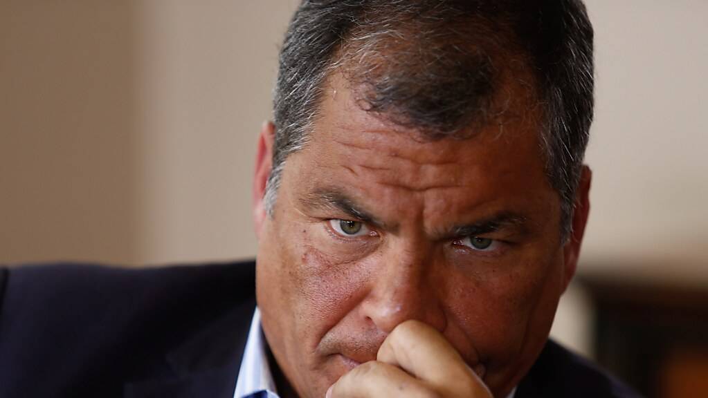 Der ehemalige Präsident Ecuadors, Rafael Correa, soll 2013 Bestechungsgelder vom Odebrecht-Konzern erhalten haben, um seinen Wahlkampf zu finanzieren. (Archivbild)