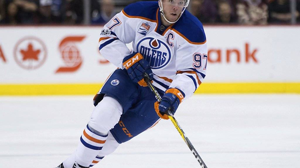 Mit 20 Jahren bereits Captain bei den Edmonton Oilers: der neue Rekordverdiener Connor McDavid