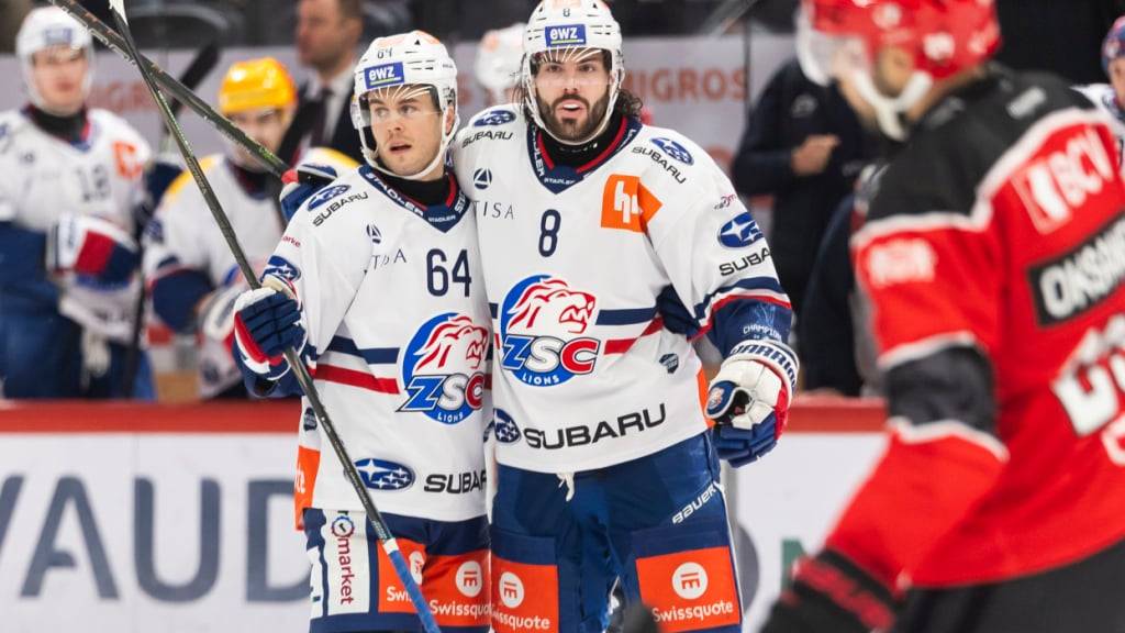 Die ZSC Lions gewinnen gegen Lausanne