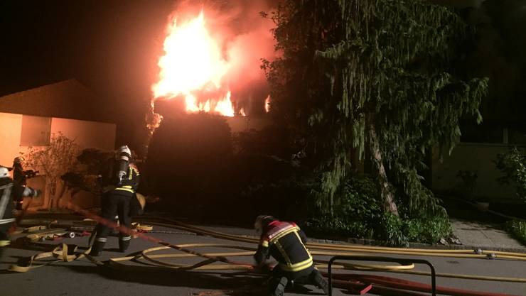 Feuerwehrkommandant Oliver Gross Das Feuer Schlug Schon Aus Dem Dach Baden rgau Badener blatt