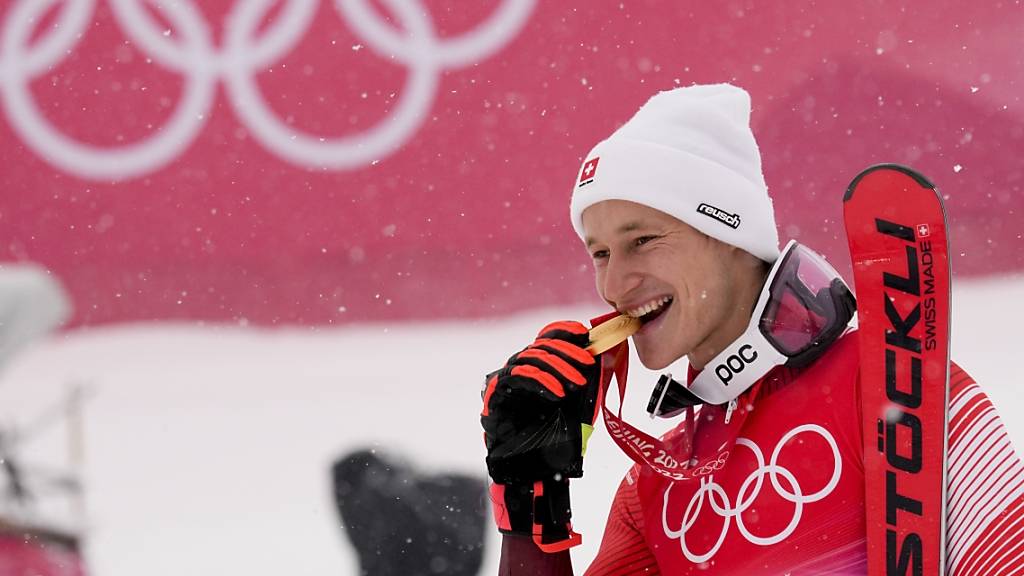 Marco Odermatt verlässt die Winterspiele in Peking als umjubelter Olympiasieger.