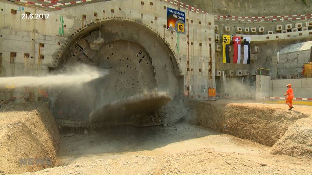 Mit fast einem Jahr Verspätung: Heute eröffnet der Belchen Sanierungstunnel