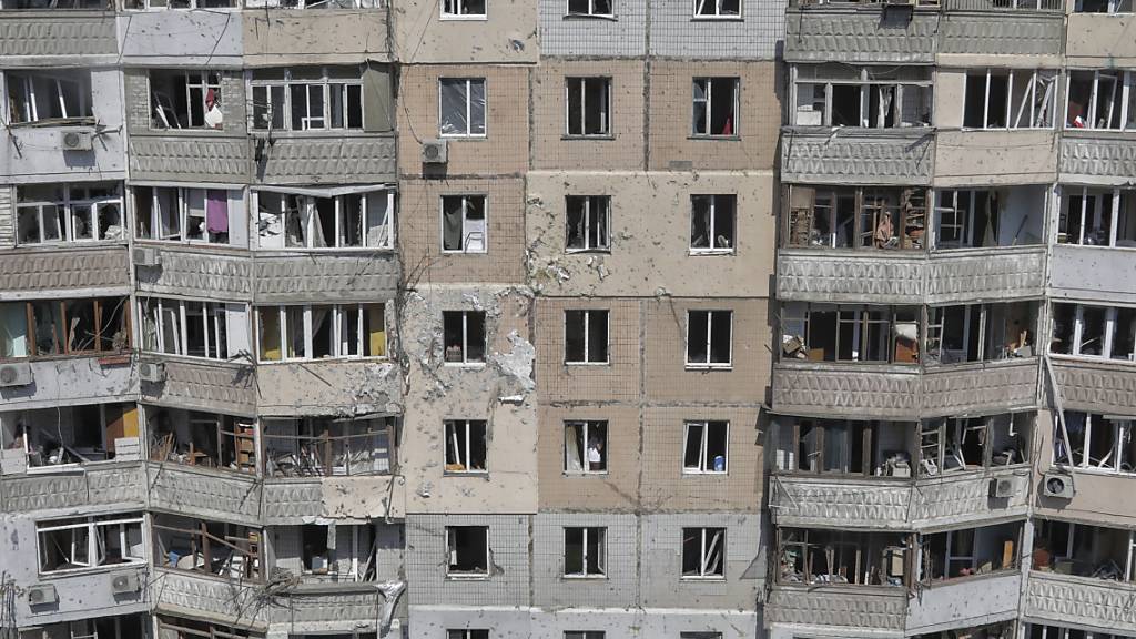 dpatopbilder - ARCHIV - In der gesamten Ukraine herrschte in der Nacht vorübergehend Luftalarm. Foto: Nina Lyashonok/AP/dpa