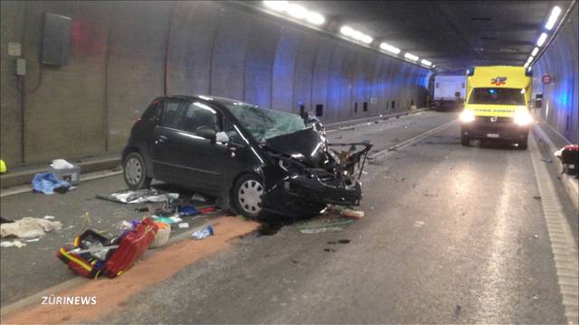 Gotthard-Unfall fordert zwei Tote