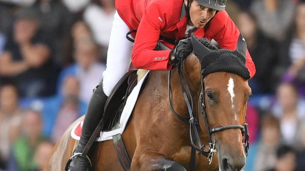 Schweizer Teamleader für die EM in Göteborg: Steve Guerdat mit Hannah