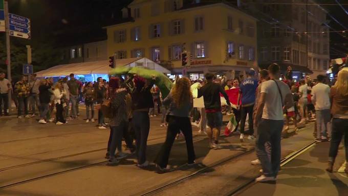 Italien ist Europameister: Stadt St. Gallen gerät in Ekstase