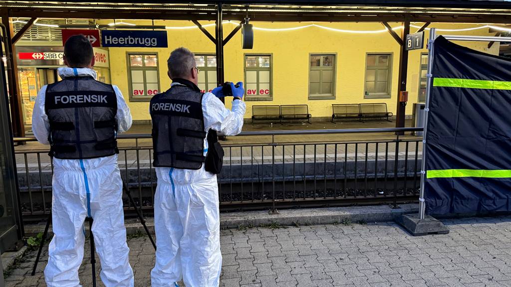 17-Jähriger am Bahnhof Heerbrugg getötet – Polizei sucht nach Täterschaft