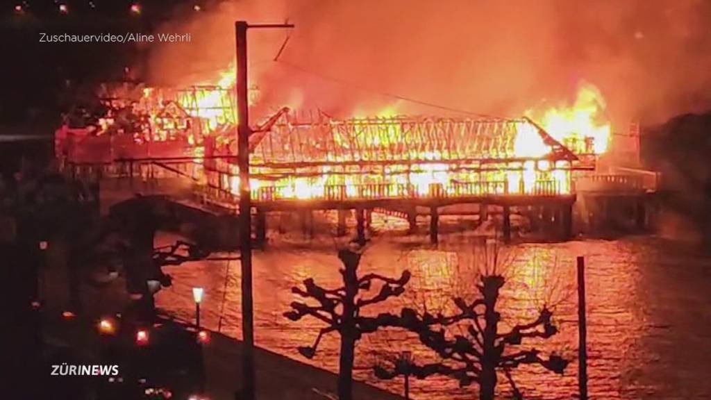 Badhütte abgebrannt: Rorschach verliert Wahrzeichen