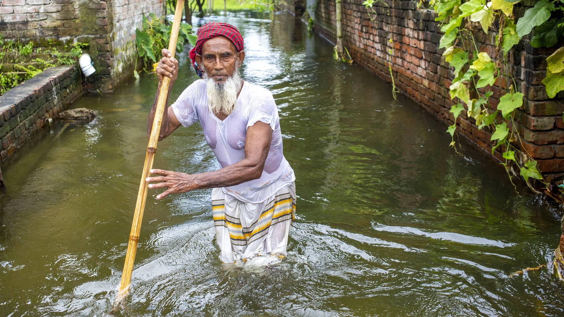 Geholfen werden soll unter anderem im oft von Überschwemmungen betroffenen Bangladesch (Symbolbild).