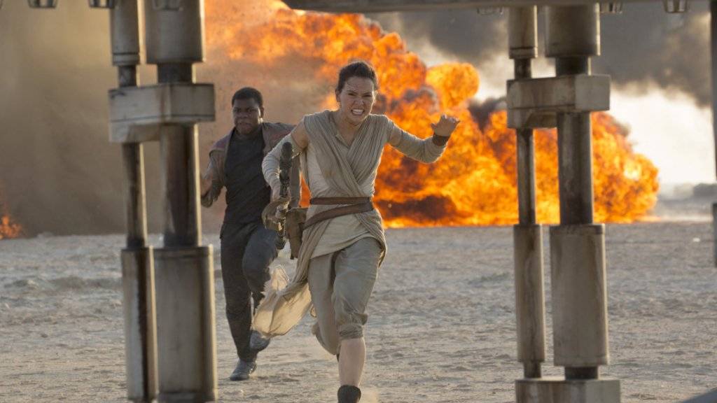 Schauspielerin Daisy Ridley spielt in der neusten «Star Wars»-Folge die weibliche Hauptrolle der Rey.