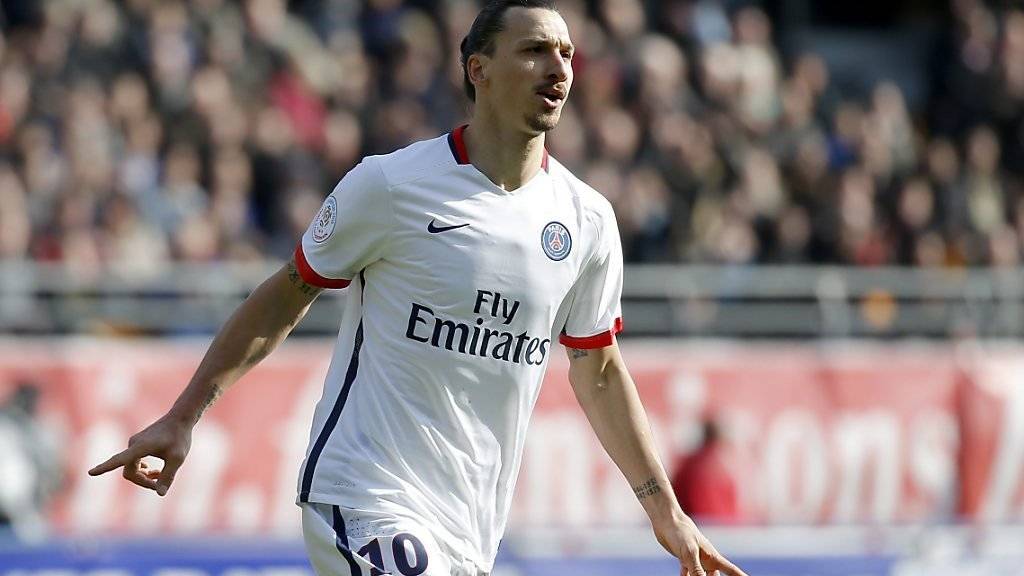 Jubelt Zlatan Ibrahimovic bald nicht mehr in Frankreich?