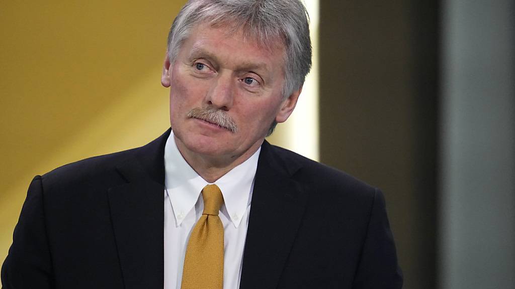 ARCHIV - «Das ist eine gefährliche Linie, eine sehr gefährliche»: Kremlsprecher Dmitri Peskow. Foto: Alexander Zemlianichenko/AP/dpa