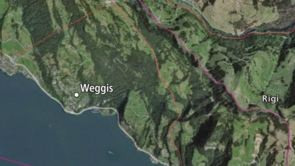 Der Wanderer verunfallte an der Südseite der Rigi.