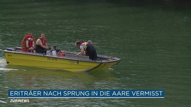 Eritreer nach Sprung in Aare vermisst