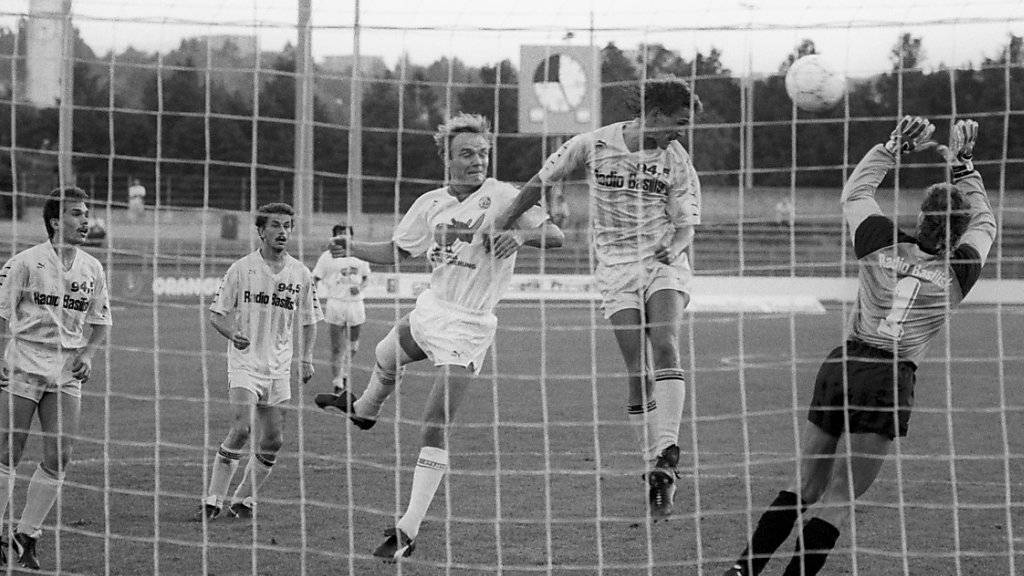 Ein Bild aus besseren Tagen: Der FC Locarno im Jahr 1988 in der damalien Nationalliga B.