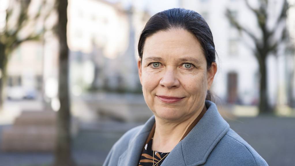 Natasha Pittet (PRR) wird ab dem 1. April in der Bieler Regierung politisieren. (KEYSTONE/Christian Beutler)