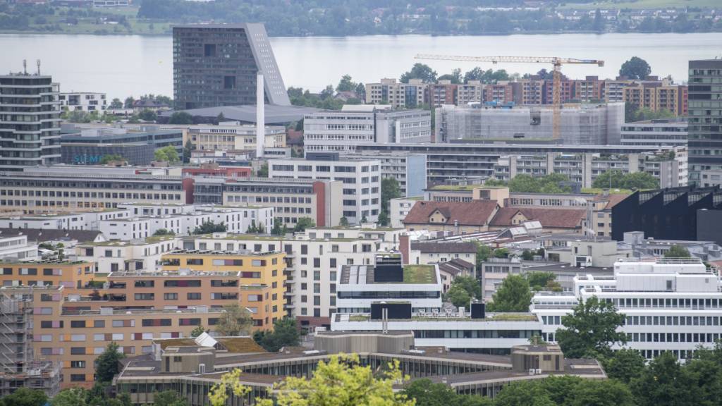 Die Stadt Zug will auf dem Areal des ehemaligen LG-Areals zahlreiche neue Wohnungen schaffen. (Archivbild)