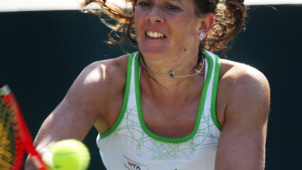 Patty Schnyder - hier im Jahr 2011 - startete insgesamt 15 Mal beim WTA-Turnier in Charleston