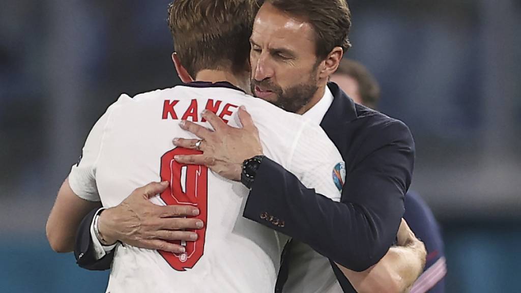 England mit Trainer Gareth Southgate und Captain Harry Kane legte bislang kaum Flugmeilen zurück