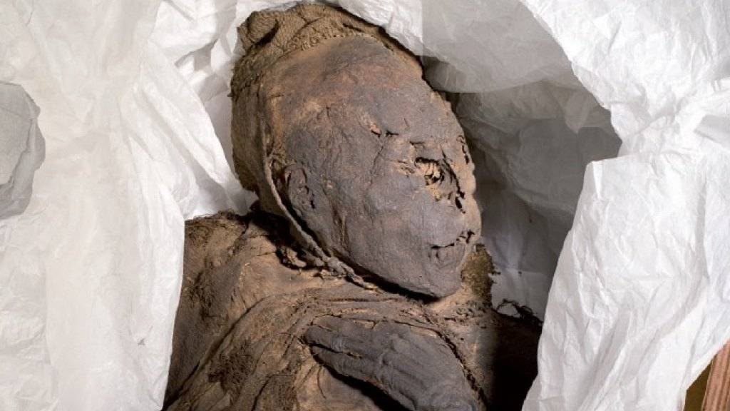 Der internationale Museumstag vom nächsten Sonntag steht unter dem Motto «Sensible Themen». Eines davon sind Mumien, wie sie derzeit das Kunsthistorische Museum in Delsberg zeigt. (Handout)