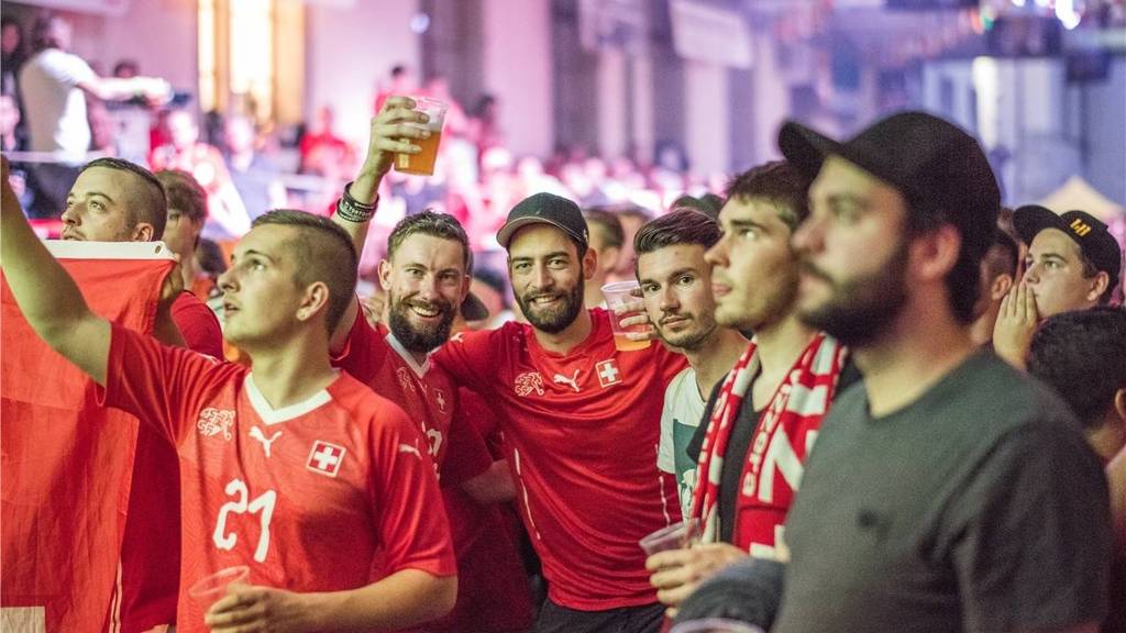 So fieberten die Fans im Aargau beim WM-Achtelfinal Schweiz-Schweden mit