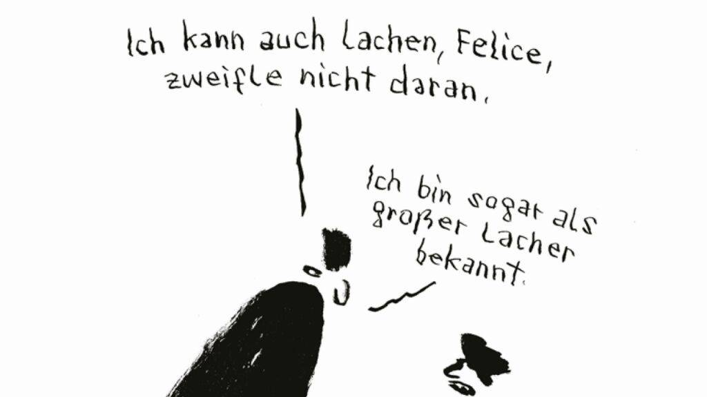 Franz Kafka hatte zwei Seiten: verzehrende Selbstzweifel und Humor. Diese Tragikomik fängt der österreichische Comiczeichner Nicolas Mahler in seinem Buch «Komplett Kafka» emphatisch ein.