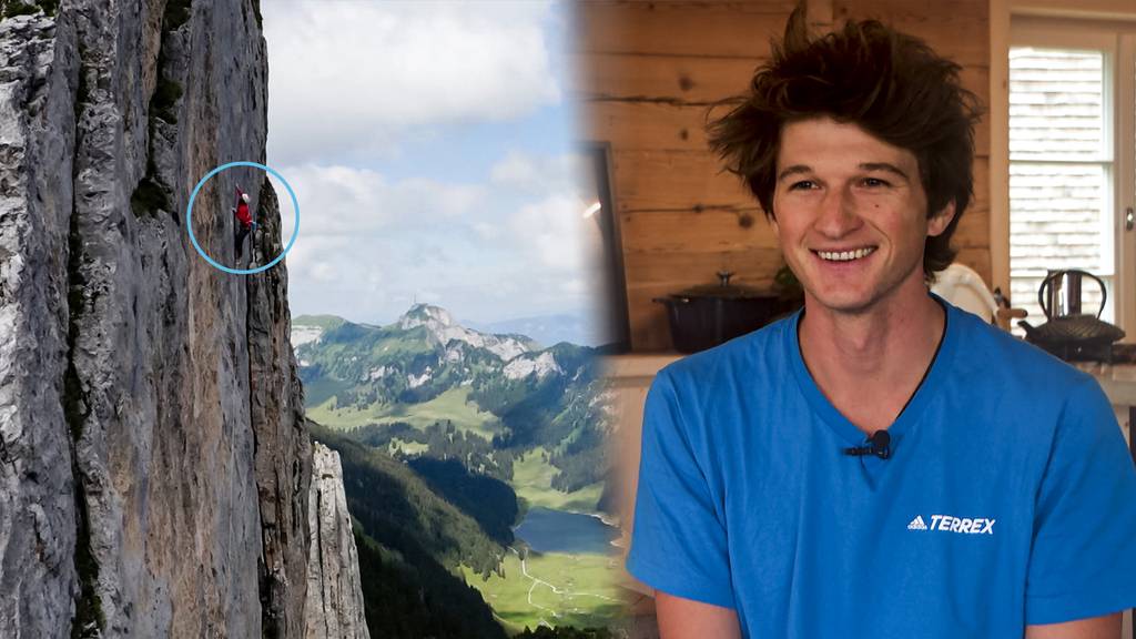 Profi-Kletterer Michael Wohlleben schafft Erstbesteigung seiner eigenen Route
