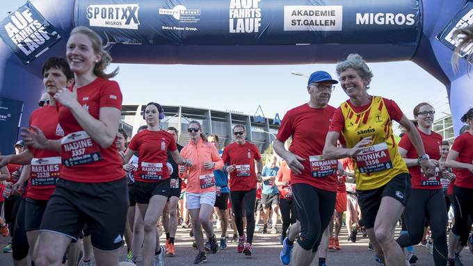 Volles Programm am Auffahrtslauf