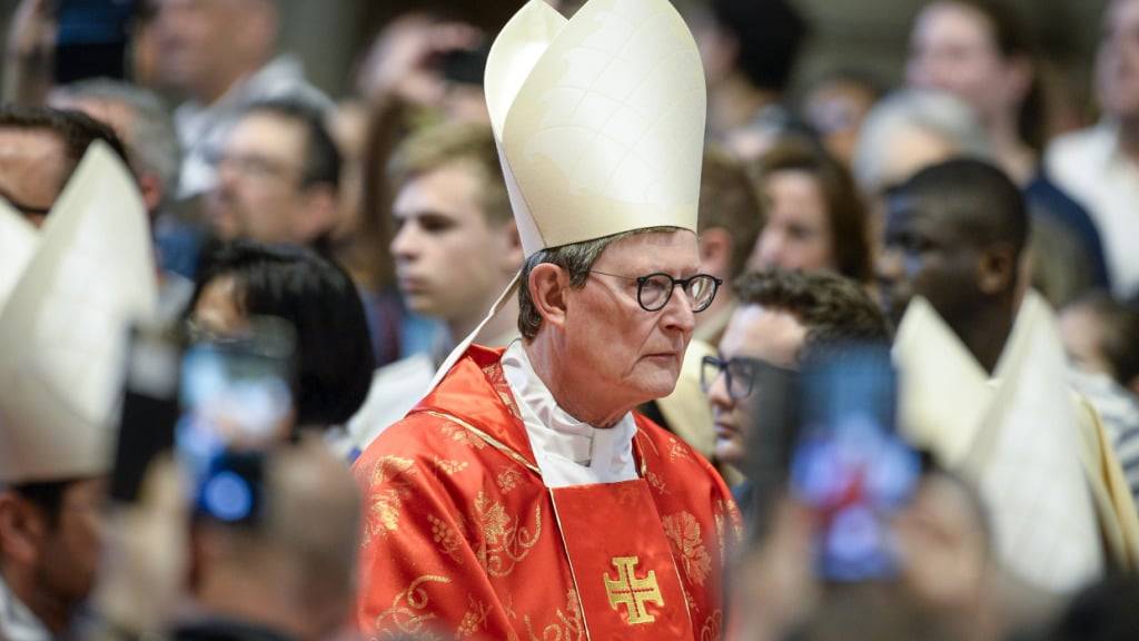 ARCHIV - Der deutsche Kardinal Rainer Maria Woelki nimmt an der Messe vor Beginn des Konklave teil. Foto: Stefano Carofei/IPA via ZUMA Press/dpa/Archivbild