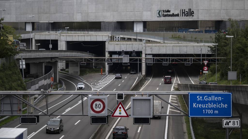 Der Bundesrat hat eine dritte Röhre durch den Rosenberg in die Vorlage «Verkehr 45», die bis im Oktober in der Vernehmlassung ist, aufgenommen. (Archivbild)