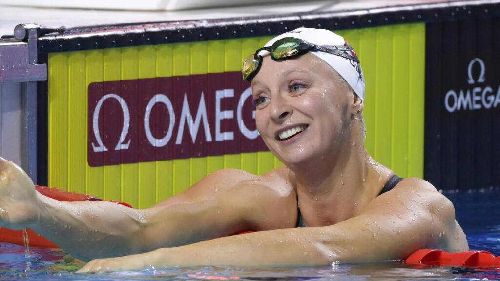 Strahlen aus gutem Grund: Maria Ugolkova schwimmt derzeit von Rekord zu Rekord