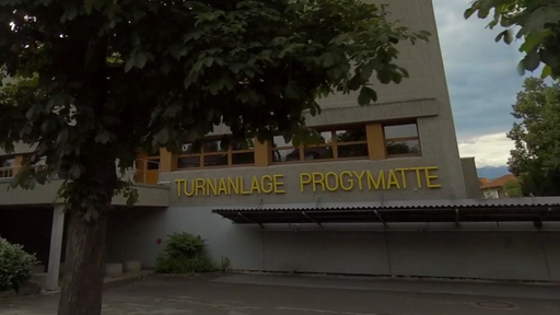Brand in Turnhalle Progymatte in Thun